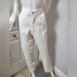 Banana Republic Stylish Cream White Pants